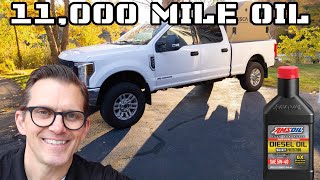 11000 Mile Oil Change Interval With Lake Speed Jr  67 PowerStroke [upl. by Amo]