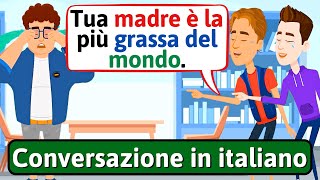 Conversazione Naturale in Italiano Bullying  Impara litaliano  LEARN ITALIAN [upl. by Sueaddaht]