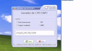 Delphi 7  Gerador de CPF amp CNPJ BÃ”NUS [upl. by Teressa907]