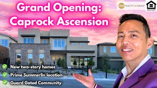 New Luxury Home in Summerlin Las Vegas  Caprock at Ascension [upl. by Pollack151]