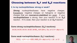 Chapter 8 – Substitution Reactions Part 2 of 3 [upl. by Ailimat]