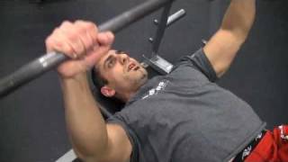 Flat Barbell Chest Press [upl. by Airetahs]