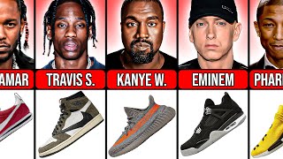 Famous Rappers Sneaker Collaborations [upl. by Hoffmann555]