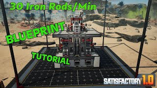 Blueprint Tutorial 30 Iron Rodsmin [upl. by Yroffej]