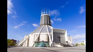 Liverpool Metropolitan Cathedral bells ringing on A Sunday After noon [upl. by Ahl]