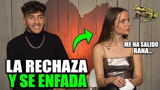 Chica EXPLOTA al ser RECHAZADA en FIRST DATES  First Dates Mejores Momento [upl. by Rratsal]