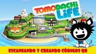 Escaneando y creando Códigos QR en Tomodachi Life [upl. by Anayra652]