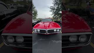 Pontiac Firebird americanmuscle carshow cartok musclecar v8 classic shortsviral [upl. by Notlrahc]