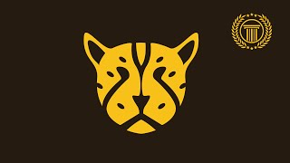 Tiger Head  Beast  Wild Animals Logo Design  Adobe illustrator Tutorial For Beginners [upl. by Nyrmac]