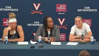 WOMENS BASKETBALL American Postgame Press Conference [upl. by Sirad]