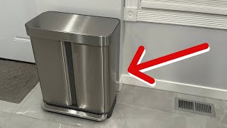 What you should know about the simplehuman trash can [upl. by Ardiek]