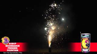 H091P Moondance Premier Fountain  Phantom Fireworks [upl. by Eybba]