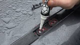 Installation rails de toit Rav4 [upl. by Batchelor]