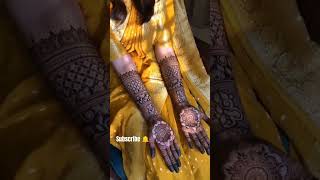 Beautiful mehndi designs bollywood song love hennadesi hennadesign henna hennatattoo [upl. by Bronez548]