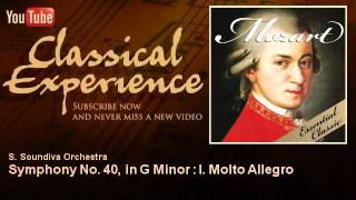 Mozart  Symphony No 40 in G Minor  I Molto Allegro  ClassicalExperience [upl. by Nnaylloh400]