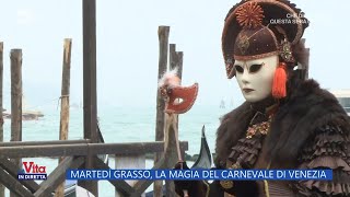 Il carnevale di Venezia  La Vita in Diretta – 21022023 [upl. by Fredi]