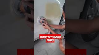 Dry Sanding Dempuldempulmobil bodyrepair amplas mesin dry sanding [upl. by Ariem30]