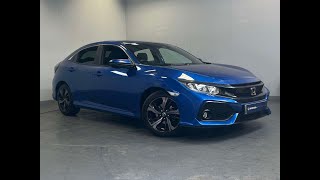 2020 Honda Civic 10 VTEC Turbo SR CVT Euro 6 ss 5dr  Southport Honda [upl. by Nauqaj201]