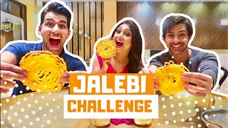 Jalebi Challenge  Rimorav Vlogs [upl. by Hesler748]