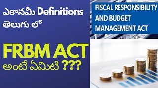 ప్రభుత్వం ఎంత అప్పు చేయవచ్చు  FRBM ACT Fiscal Responsibility and Budget Management Act  UPSCRadio [upl. by Kiri]