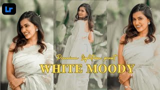 lightroom preset white moody free download premium preset cinematic lightroom presets adobelightroom [upl. by Mahalia962]