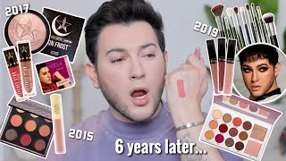 FULL FACE USING ONLY MY OLD MAKEUP COLLABS… and my thoughts on them [upl. by Aioj57]