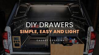 EASY 4WD drawers DIY  Canopy Setup Series [upl. by Euqnom]