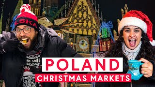 Polands BEST Christmas Markets 🇵🇱 [upl. by Dyana]