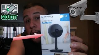 REVIEWING MERKURY INNOVATIONS 1080P SMART WIFI CAMERA WITH VOICE CONTROL [upl. by Giacopo]