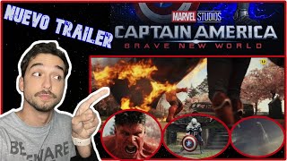 REACCIÓN Capitán América Brave New World de Marvel Studios  Tráiler Oficial en español  HD [upl. by Clea]