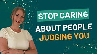 Want Confidence Learn How to NOT CARE About People Judging You [upl. by Aivilys]