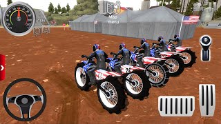 Impossible US Bikes Stunt Driving  Dirt Bike Racing Simulator 2024  Android amp IOS gameplay FHD [upl. by Aserej]