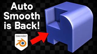 Auto Smooth is Back in Blender 42 [upl. by Edyaw]