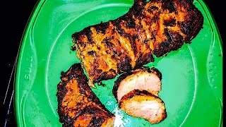 Grilled Pork Tenderloin on the Big Green Egg Boris Grills with How to Recipes Instructions [upl. by Attenol]