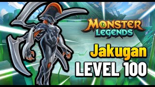 Jakugan Level 100 Legendary Monster Legends [upl. by Hoxie374]