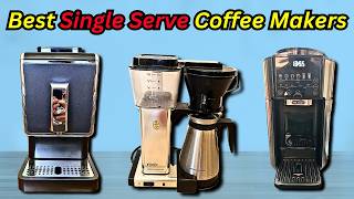 Best Single Serve Coffee Maker The Ultimate 2024 Buying Guide [upl. by Ofilia]