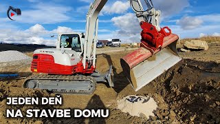 Jeden deň na stavbe domu  TAKEUCHI TB2902 [upl. by Corrie]