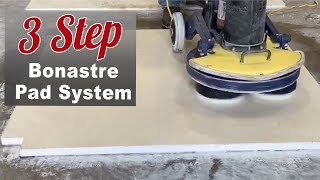 Bonastre 3Step Floor Polishing With a 19quot Cimex Machine [upl. by Ruben346]