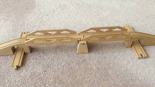 Vintage Brio Drawbridge for Wooden Train Set [upl. by Jarvey]