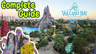 Complete Guide to Volcano Bay Water Park  All Attractions amp Slides at Universal Studios Florida [upl. by Ot435]