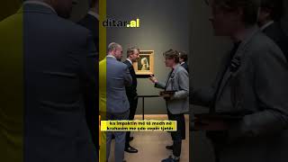 Kryevepra e autorit holandez Johannes Vermeer “Vajza me vëth perle” rezulton të jetë hipnotizuese [upl. by Enniotna]