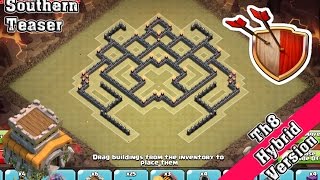 Th8 Southern Teaser Hybrid Version 3  Clash of Clans 2015 [upl. by Higginbotham]