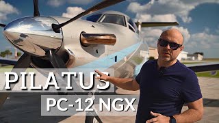 15 Discover the Art of Air Travel Pilatus PC12NGX Flight Review [upl. by Tonjes]