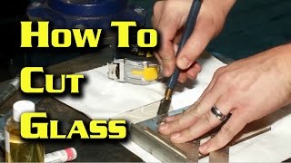 How to cut glass [upl. by Notgnirra]