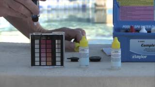 How to Test for Free Chlorine with a Taylor Test Kit [upl. by Bartholemy41]