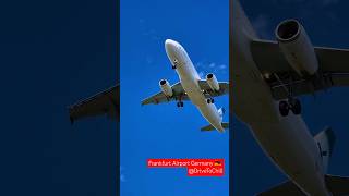 Top Plane Landing at Frankfurt Airport Germany 🇩🇪 viral aviation autobahn asmr [upl. by Analaj]