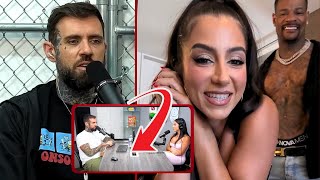 Adam 22s Unbelievable Endorsement of Lena The Plugs Debut Scene [upl. by Robers967]