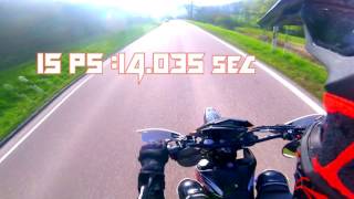 BETA RR 125 LC  0100  Standard vs Tuned  SMB96 [upl. by Odnavres]