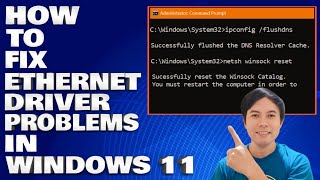 How To Fix Ethernet Driver Problems in Windows 11 [upl. by Opiuuk153]