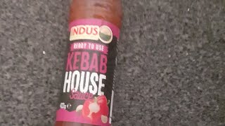 FOOD REVIEW UK INDUS KEBAB HOUSE SAUCE ASDA £175 SIOBHANs LIFE takeaway style [upl. by Brnaba]